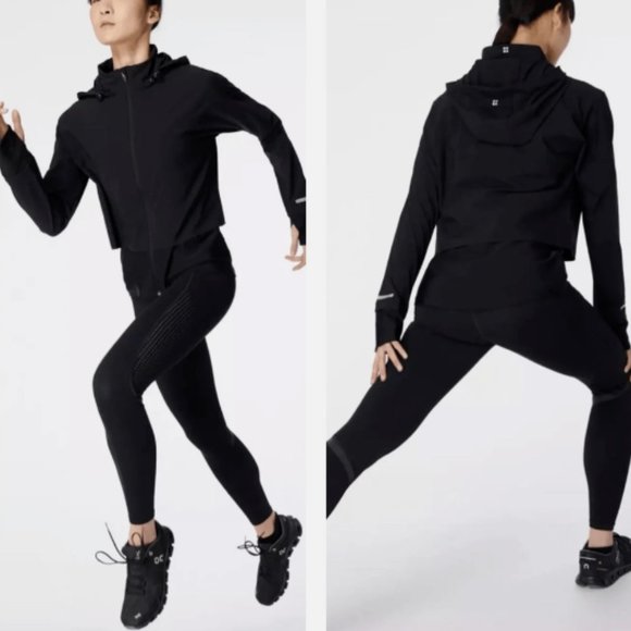 Sweaty Betty Fast Track Lightweight Layered Performance Running Jacket M - Picture 6 of 6